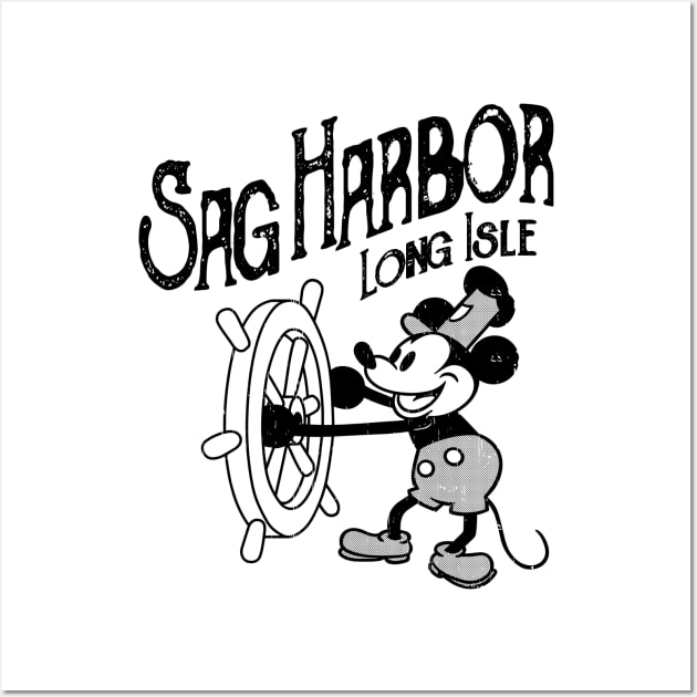 Steamboat Willie - Sag Harbor Long Island NY Wall Art by ROBZILLANYC